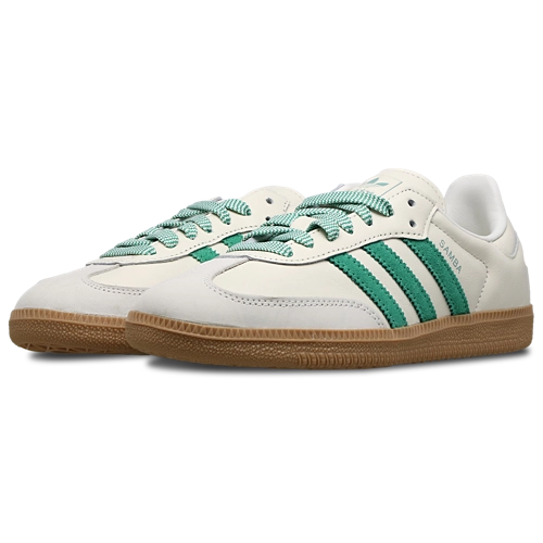 Adidas Originals Samba OG Męskie Biało-zielone - obrazek 6