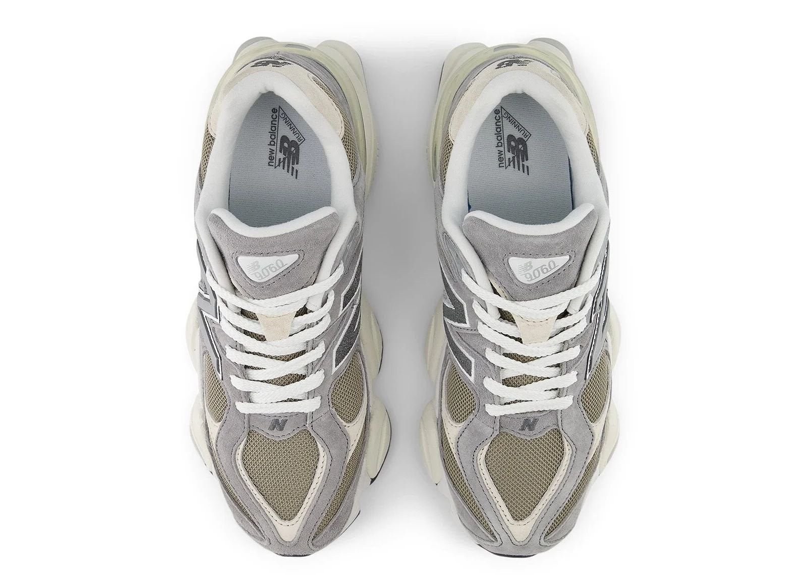 New Balance 9060 Damskie Slate Grey Arid Stone - obrazek 4