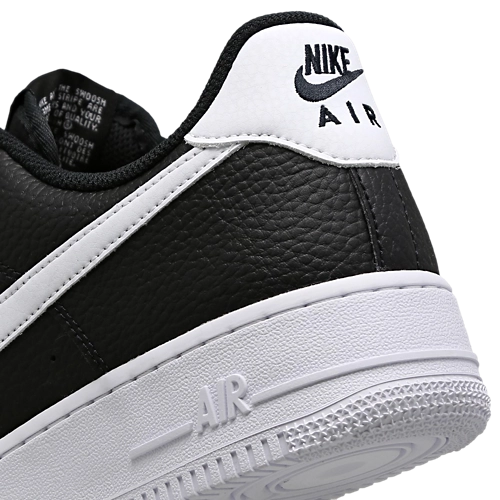Nike Air Force 1 07 Męskie Czarno-białe - obrazek 5