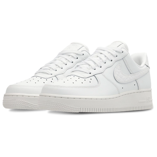 Nike Air Force 1 07 Platfrom Damskie Białe - obrazek 4