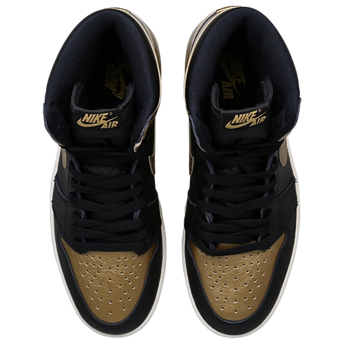 Nike Dunk AJ1 Retro High OG Damskie Gold Sail - obrazek 5
