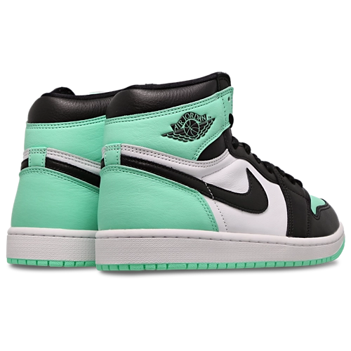 Nike Dunk AJ1 Retro High OG Damskie Green Glow - obrazek 3