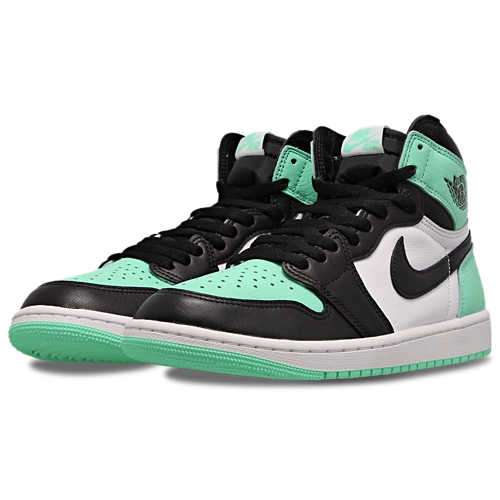 Nike Dunk AJ1 Retro High OG Damskie Green Glow - obrazek 4