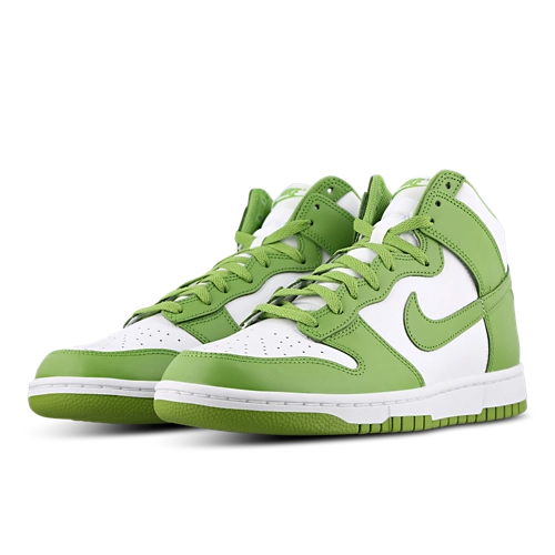 Nike Dunk AJ1 Retro High OG Damskie White Chlorophyll - obrazek 3