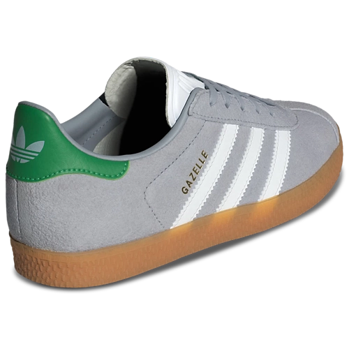 Adidas Gazelle Męskie Szare/Białe - obrazek 3
